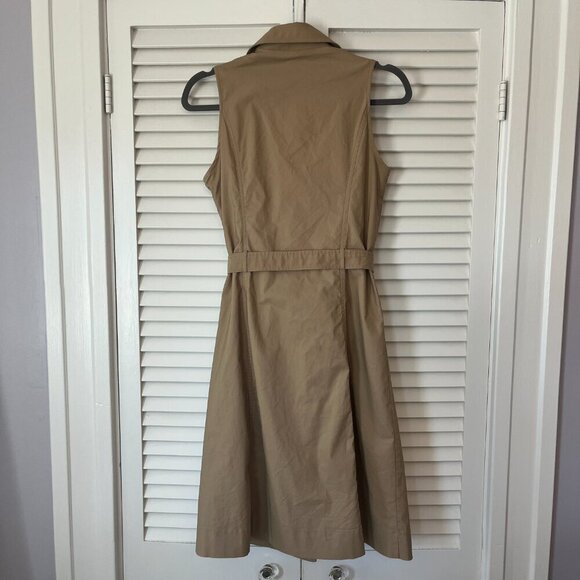 A New Day trenchcoat dress XS khaki sleeveless belted target - Picture 9 of 13